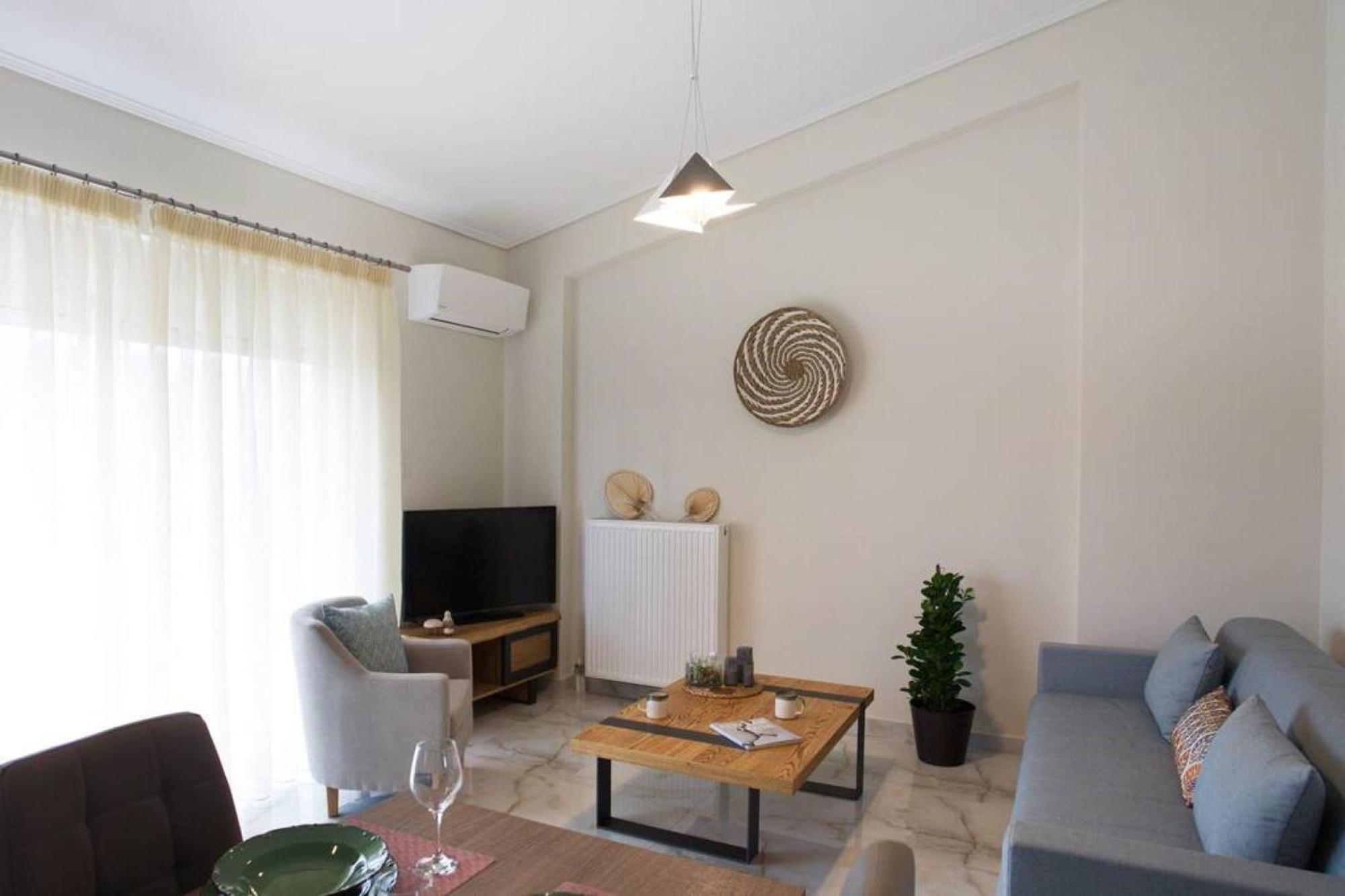 Sunny Apartment Lefkada - Lefkada Bnb Kalligoni Eksteriør bilde