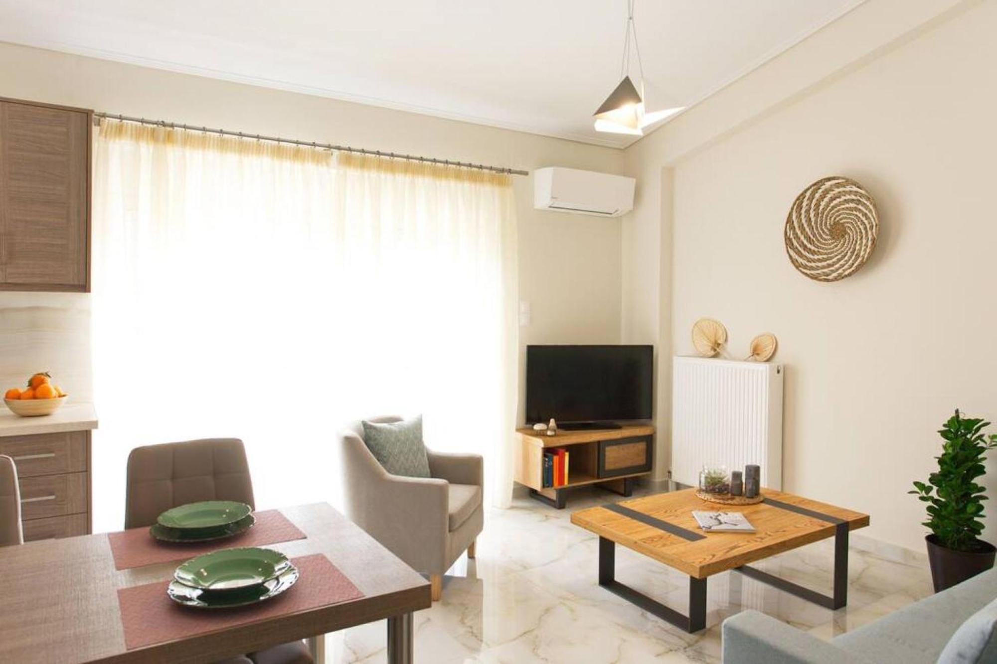 Sunny Apartment Lefkada - Lefkada Bnb Kalligoni Eksteriør bilde