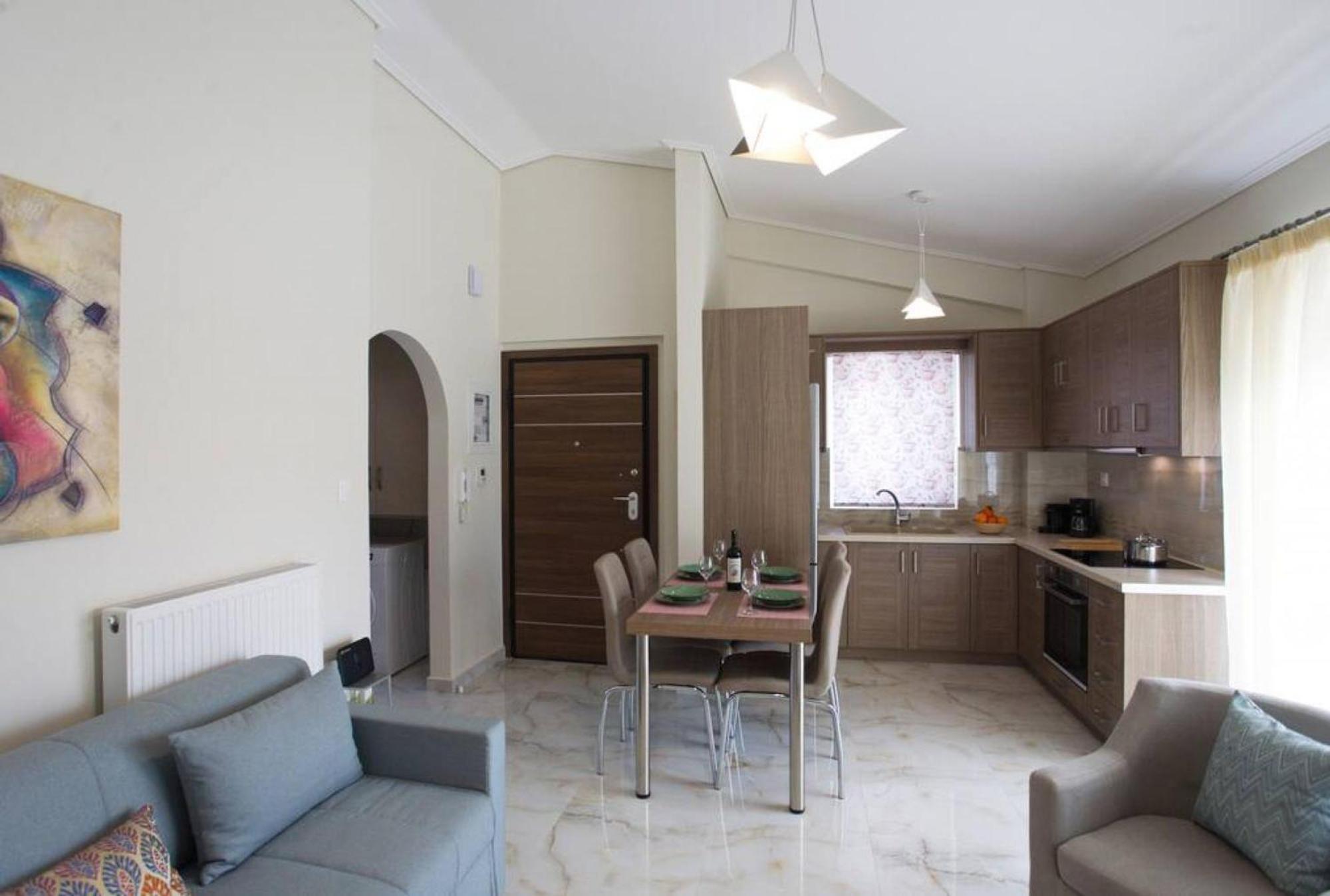 Sunny Apartment Lefkada - Lefkada Bnb Kalligoni Eksteriør bilde